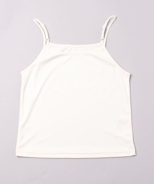 AND COUTURE(アンドクチュール)の「キャミ付きシアーハイネック6分袖ブラウス(シャツ/ブラウス・レディース・オフホワイト・MEDIUM)」の9枚目の写真