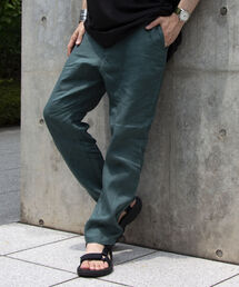 GLOSTER | 【GLOSTER/グロスター】リネンイージーパンツ(その他パンツ)