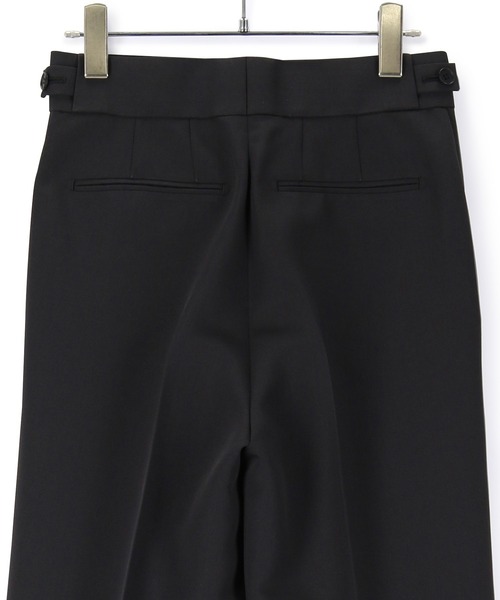 ADAM ET ROPE'（アダムエロペ）の「〈追加〉【サステナブル】ワイドスラックス（スラックス・レディース・ブラック/ブラウン/クリーム/ダークラベンダー・38/36/34）」の14枚目の写真