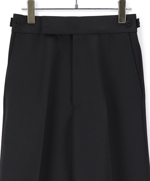 ADAM ET ROPE'（アダムエロペ）の「〈追加〉【サステナブル】ワイドスラックス（スラックス・レディース・ブラック/ブラウン/クリーム/ダークラベンダー・38/36/34）」の16枚目の写真