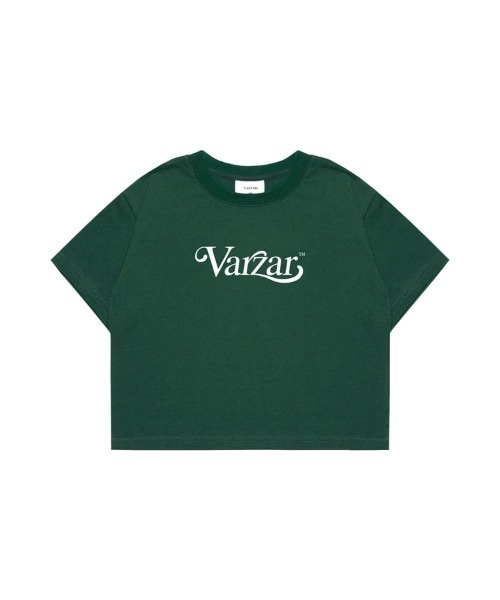 VARZAR(バザール)の「VARZAR(バザール)/Leaf VZ Logo Crop T-Shirts/VZ ロゴ クロップ Tシャツ(Tシャツ/カットソー・レディース・ホワイト/ブラック/グリーン/アイボリー・S/M)」の5枚目の写真
