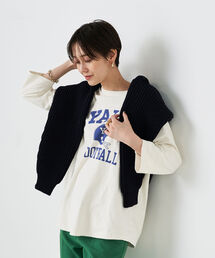 ◇【WEB限定】カレッジフットボールTシャツ
