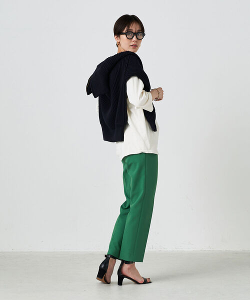 NOLLEY’S（ノーリーズ）の「◇【WEB限定】カレッジフットボールTシャツ（Tシャツ/カットソー・レディース・ホワイト系その他4/グリーン系その他3・FREE）」の20枚目の写真