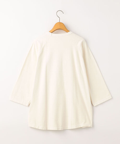 NOLLEY’S（ノーリーズ）の「◇【WEB限定】カレッジフットボールTシャツ（Tシャツ/カットソー・レディース・ホワイト系その他4/グリーン系その他3・FREE）」の5枚目の写真
