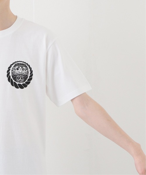 KILOMETRE PARISキロメートルパリアートプリント ホワイトシャツ PARIS SAINT-GERMAIN（パリサンジェルマン）の「【Paris Saint