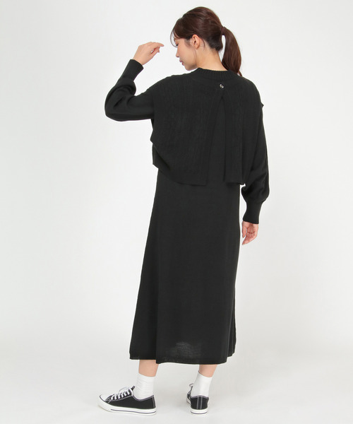 LBC（エルビーシー）の「ニットベストワンピセット（ワンピース）」 - WEAR