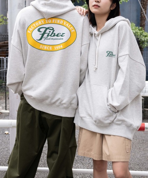 WEGO（ウィゴー）の「WEGO/ヘビーウエイト FACTORYロゴプルパーカー（パーカー・メンズ・ホワイト/ネイビー/オレンジ/オートミール・MEDIUM/LARGE）」の2枚目の写真