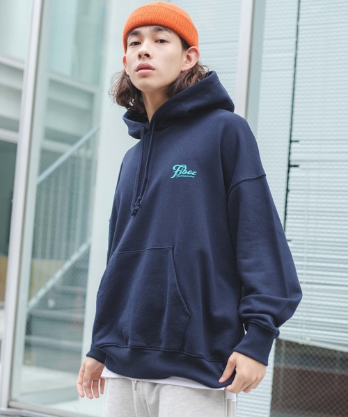 WEGO（ウィゴー）の「WEGO/ヘビーウエイト FACTORYロゴプルパーカー（パーカー・メンズ・ホワイト/ネイビー/オレンジ/オートミール・MEDIUM/LARGE）」の7枚目の写真