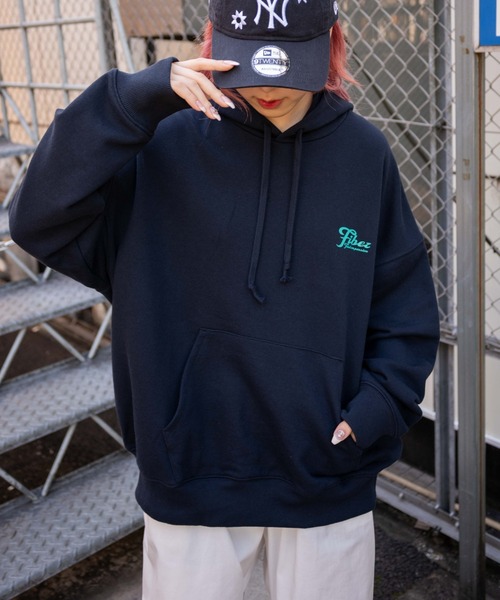 WEGO（ウィゴー）の「WEGO/ヘビーウエイト FACTORYロゴプルパーカー（パーカー・メンズ・ホワイト/ネイビー/オレンジ/オートミール・MEDIUM/LARGE）」の17枚目の写真