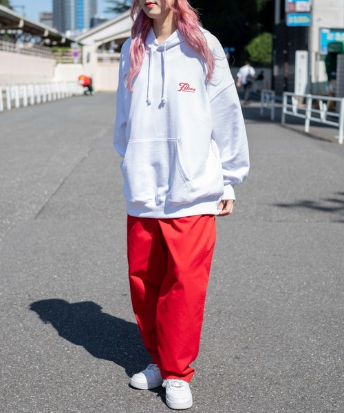 WEGO（ウィゴー）の「WEGO/ヘビーウエイト FACTORYロゴプルパーカー（パーカー・メンズ・ホワイト/ネイビー/オレンジ/オートミール・MEDIUM/LARGE）」の9枚目の写真