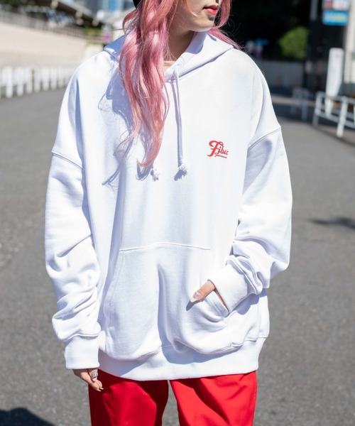 WEGO（ウィゴー）の「WEGO/ヘビーウエイト FACTORYロゴプルパーカー（パーカー・メンズ・ホワイト/ネイビー/オレンジ/オートミール・MEDIUM/LARGE）」の10枚目の写真