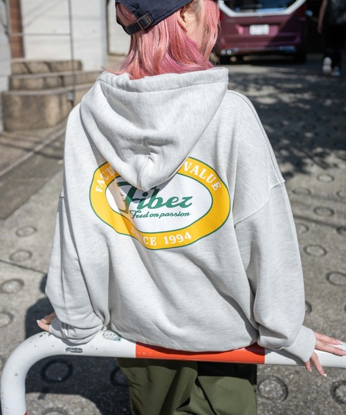 WEGO（ウィゴー）の「WEGO/ヘビーウエイト FACTORYロゴプルパーカー（パーカー・メンズ・ホワイト/ネイビー/オレンジ/オートミール・MEDIUM/LARGE）」の15枚目の写真