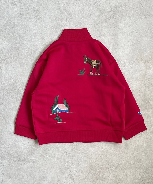 BIG FIELD（ビッグフィールド）の「メキシカン刺繍ジャケット（90～150cm）（その他アウター・キッズ・レッド/ブルー・90/100/110/120/130/140/150）」の10枚目の写真