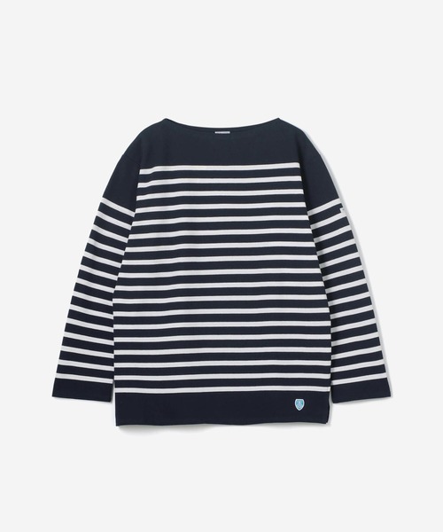 ORCIVAL（オーシバル）の「ORCIVAL | ラッセルフレンチ セーラーTシャツ MEN（Tシャツ/カットソー・メンズ・ベージュ系その他/ブルー系その他6/ブルー系その他5/ブルー系その他・6/4/3/5）」の4枚目の写真