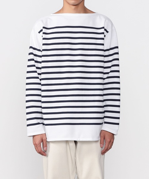 ORCIVAL（オーシバル）の「ORCIVAL | ラッセルフレンチ セーラーTシャツ MEN（Tシャツ/カットソー・メンズ・ベージュ系その他/ブルー系その他6/ブルー系その他5/ブルー系その他・6/4/3/5）」の12枚目の写真