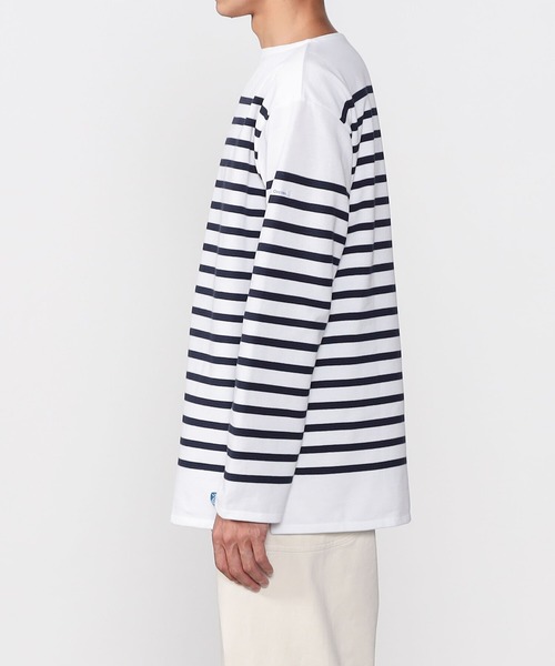 ORCIVAL（オーシバル）の「ORCIVAL | ラッセルフレンチ セーラーTシャツ MEN（Tシャツ/カットソー・メンズ・ベージュ系その他/ブルー系その他6/ブルー系その他5/ブルー系その他・6/4/3/5）」の13枚目の写真