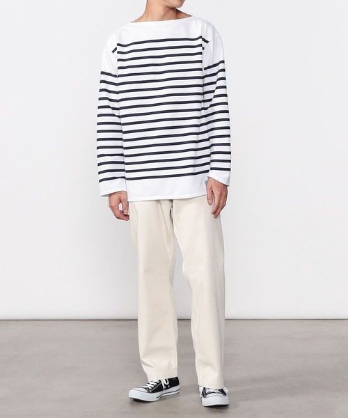 ORCIVAL（オーシバル）の「ORCIVAL | ラッセルフレンチ セーラーTシャツ MEN（Tシャツ/カットソー・メンズ・ベージュ系その他/ブルー系その他6/ブルー系その他5/ブルー系その他・6/4/3/5）」の11枚目の写真