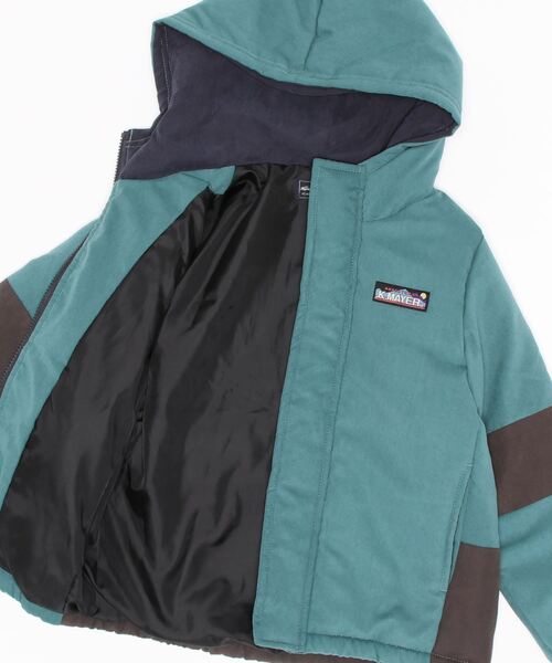 KRIFF MAYER Kid's Collection（クリフメイヤーキッズコレクション）の「起毛タフタ中綿ジャケット（その他アウター・キッズ・ベージュ/ネイビー/カーキ/サックスブルー・120/130/140/150/160/170）」の17枚目の写真