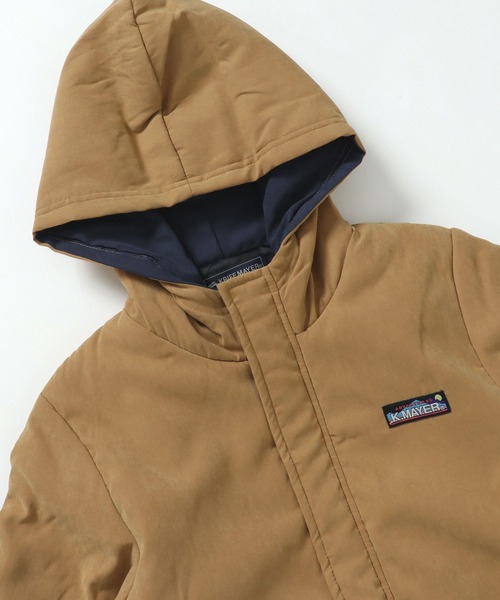 KRIFF MAYER Kid's Collection（クリフメイヤーキッズコレクション）の「起毛タフタ中綿ジャケット（その他アウター・キッズ・ベージュ/ネイビー/カーキ/サックスブルー・120/130/140/150/160/170）」の12枚目の写真