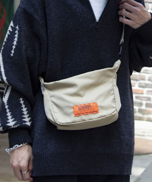 UNIVERSAL OVERALL（ユニバーサルオーバーオール）の「【UNIVERSAL OVERALL / ユニバーサルオーバーオール】3WAYショルダーバッグ（ショルダーバッグ・メンズ・ブラック/ベージュ/オリーブ・FREE）」の13枚目の写真