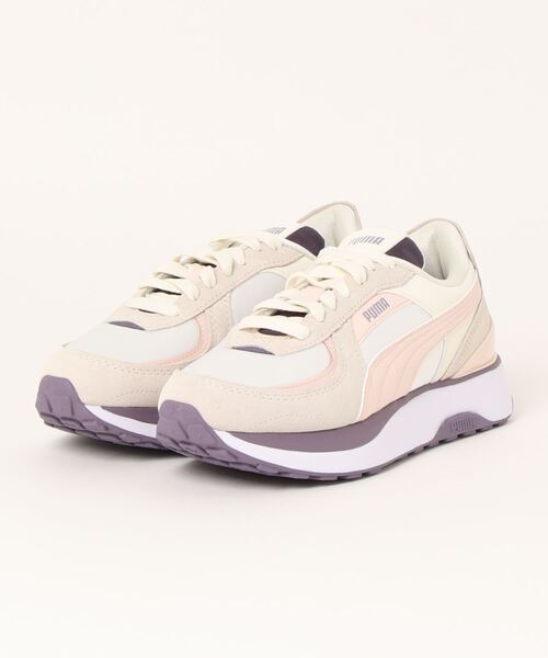 PUMA(プーマ)の「PUMA プーマ ウィメンズ クルーズライダー サテン スニーカー(スニーカー・レディース・ホワイト/ホワイト×ホワイト・22.5cm/23.5cm/24.5cm/25.5cm/23.0cm/24.0cm/25.0cm/22.0cm)」の13枚目の写真