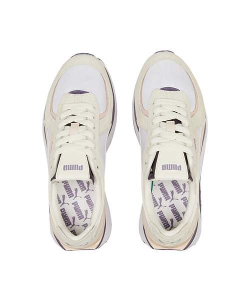 PUMA(プーマ)の「PUMA プーマ ウィメンズ クルーズライダー サテン スニーカー(スニーカー・レディース・ホワイト/ホワイト×ホワイト・22.5cm/23.5cm/24.5cm/25.5cm/23.0cm/24.0cm/25.0cm/22.0cm)」の12枚目の写真