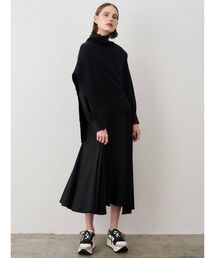 ELENDEEK | ケーブルベストニットセットワンピース(ワンピース)