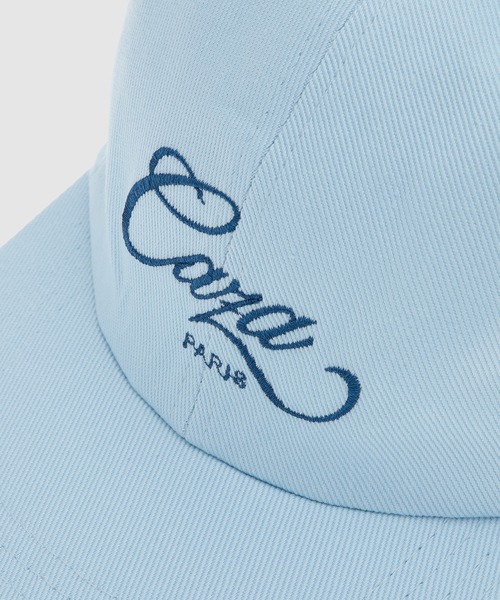 Casablanca（カサブランカ）の「PALE BLUE TWILL CAZA EMBROIDERED CAP（キャップ・メンズ・ネイビー系・ONE SIZE）」の3枚目の写真
