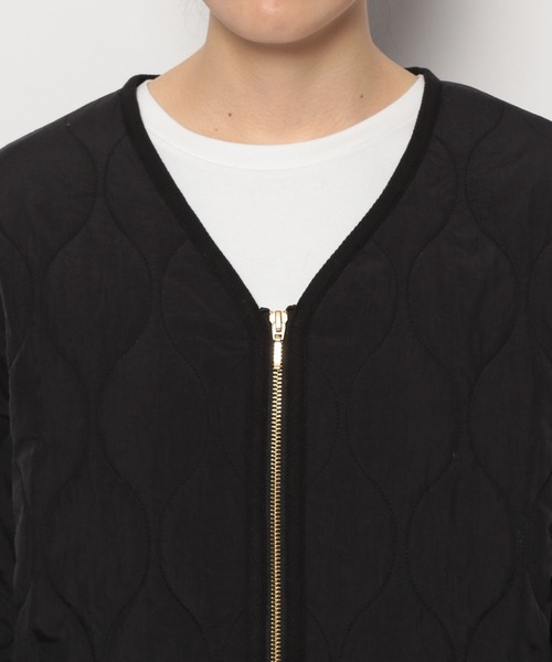 LEPSIM（レプシィム）の「撥水キルティングジャケット　123611（その他アウター・レディース・ブラック/アイボリー/カーキ・LARGE/MEDIUM）」の16枚目の写真