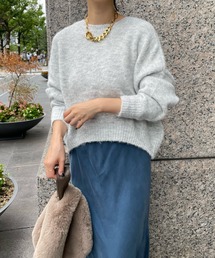 ヘアリー2WAYカーディガン