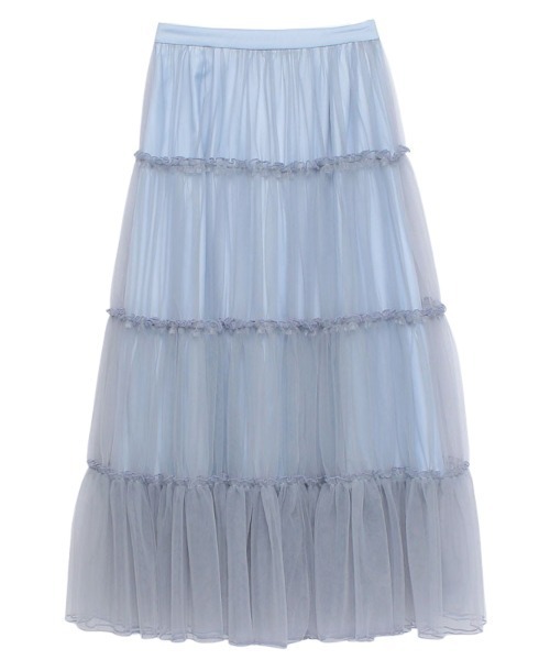 セール】ティアードボリュームチュールスカート（スカート）｜EIMY