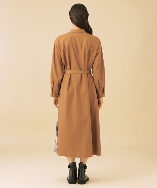 CB CRESTBRIDGE（シービークレストブリッジ）の「サイドチェックワンピース（ワンピース・レディース・ダークネイビー/ベージュ系その他7・M/S）」の20枚目の写真