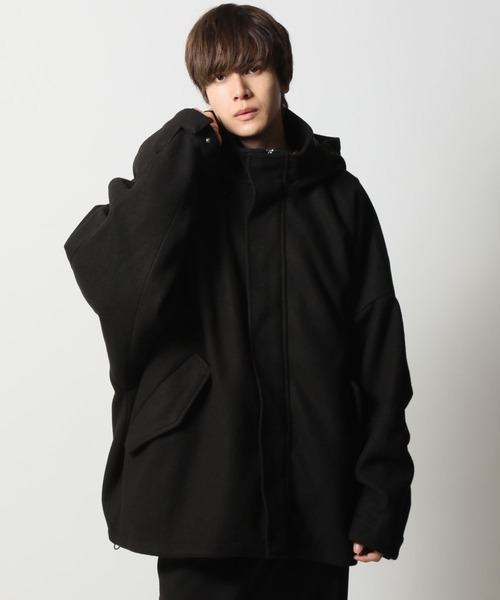 UNIQRO +J DOWN WOOL MOUNTAIN PARKER M 黒 ユニクロ UNIQLO ×+J ジル