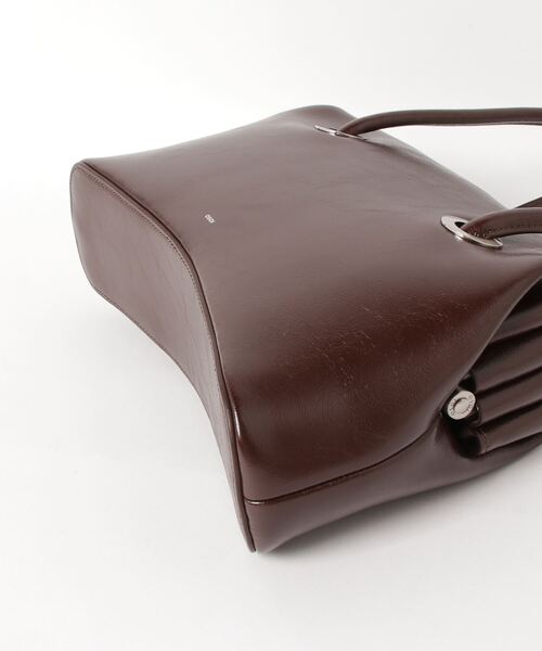 OSOI（オソイ）の「OSOI/オソイ/CIRCLE BROT ハンドバッグ/BROWN