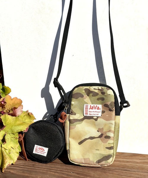 Java（ジャバ）の「《JaVaジャバ コラボ》ミニポーチ付きマルチショルダーバッグ（ショルダーバッグ・レディース・その他1/ブラック/カモフラージュ・ONE SIZE）」の12枚目の写真