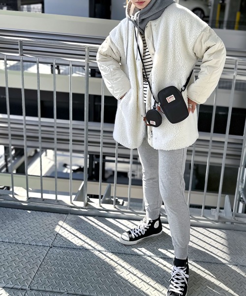 Java（ジャバ）の「《JaVaジャバ コラボ》ミニポーチ付きマルチショルダーバッグ（ショルダーバッグ・レディース・その他1/ブラック/カモフラージュ・ONE SIZE）」の18枚目の写真