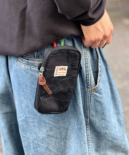 Java（ジャバ）の「《JaVaジャバ コラボ》ミニポーチ付きマルチショルダーバッグ（ショルダーバッグ・レディース・その他1/ブラック/カモフラージュ・ONE SIZE）」の20枚目の写真