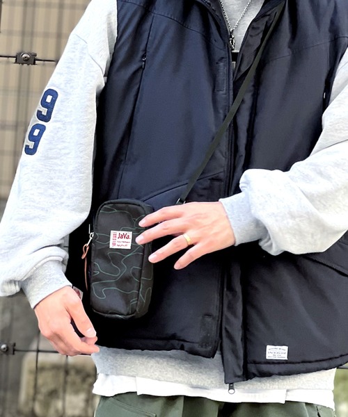 Java（ジャバ）の「《JaVaジャバ コラボ》ミニポーチ付きマルチショルダーバッグ（ショルダーバッグ・レディース・その他1/ブラック/カモフラージュ・ONE SIZE）」の19枚目の写真