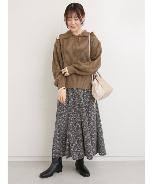 ehka sopo（エヘカソポ）の「ストレッチショートブーツ（ブーツ・レディース・ベージュ/モカ/ブラック・MEDIUM/LARGE）」の15枚目の写真