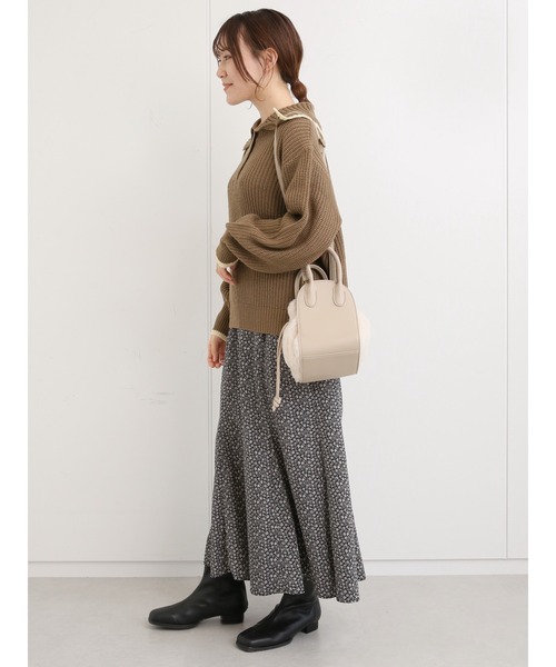 ehka sopo（エヘカソポ）の「ストレッチショートブーツ（ブーツ・レディース・ベージュ/モカ/ブラック・MEDIUM/LARGE）」の17枚目の写真