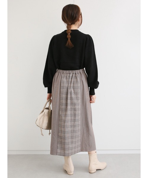 ehka sopo（エヘカソポ）の「ストレッチショートブーツ（ブーツ・レディース・ベージュ/モカ/ブラック・MEDIUM/LARGE）」の16枚目の写真