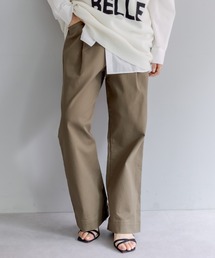 PUAL CE CIN | JAPAN MADE カツラギストレッチストレートパンツ(その他パンツ)