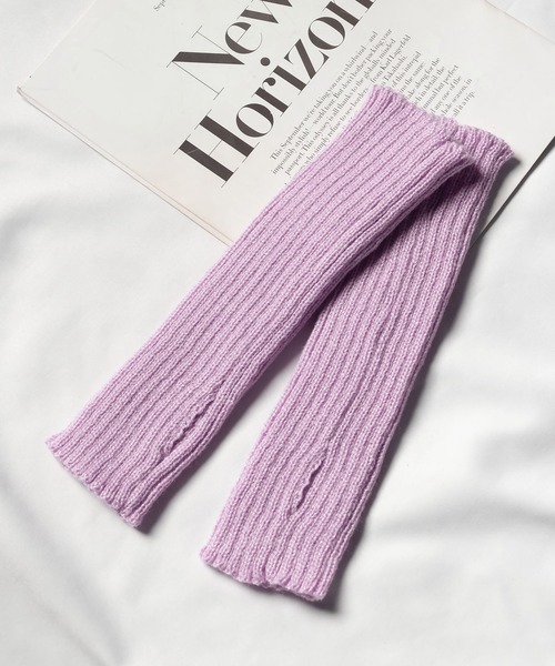 セール】【 13COLOR 】リブアームウォーマー ／ lib arm warmer