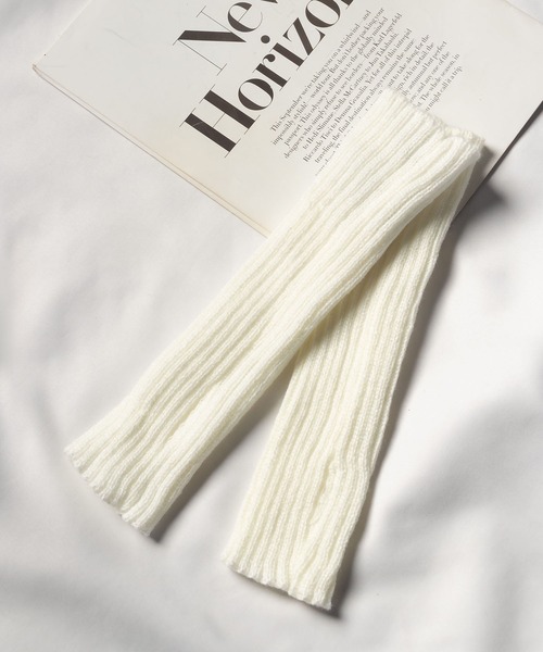 セール】【 13COLOR 】リブアームウォーマー ／ lib arm warmer
