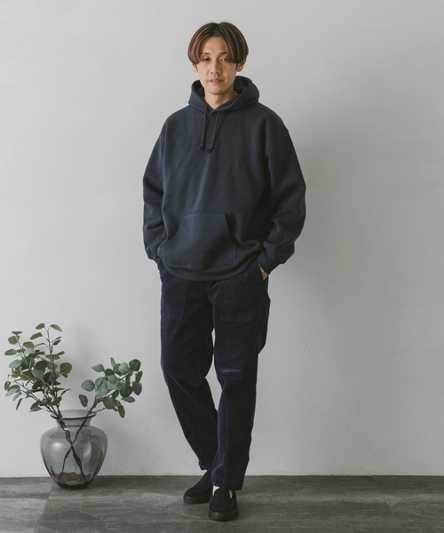 URBAN RESEARCH DOORS(アーバンリサーチドアーズ)の「コーデュロイテーパードベイカーパンツ(その他パンツ・メンズ・オレンジ系その他/オリーブ/ネイビー・SMALL/MEDIUM/LARGE)」の7枚目の写真