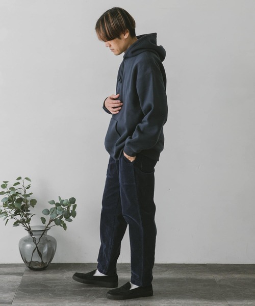 URBAN RESEARCH DOORS(アーバンリサーチドアーズ)の「コーデュロイテーパードベイカーパンツ(その他パンツ・メンズ・オレンジ系その他/オリーブ/ネイビー・SMALL/MEDIUM/LARGE)」の9枚目の写真