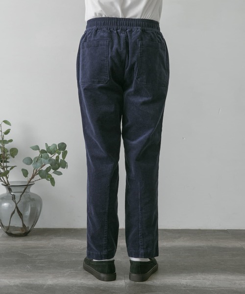 URBAN RESEARCH DOORS(アーバンリサーチドアーズ)の「コーデュロイテーパードベイカーパンツ(その他パンツ・メンズ・オレンジ系その他/オリーブ/ネイビー・SMALL/MEDIUM/LARGE)」の15枚目の写真