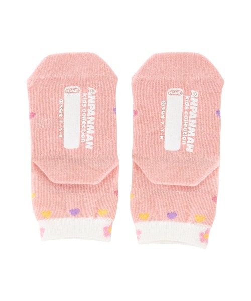ANPANMAN KIDS COLLECTION（アンパンマンキッズコレクション）の「いっしょにはこうドキンちゃん コキンちゃんソックス（ソックス/靴下・キッズ・サーモンピンク/ラベンダー・15-17cm/13-15cm/11-13cm）」の5枚目の写真