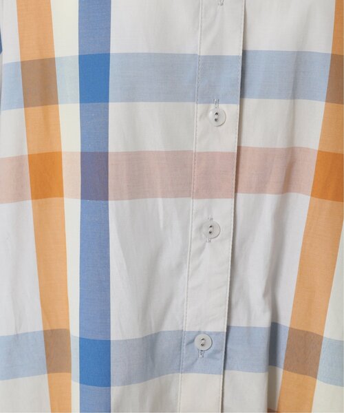 RAY CASSIN（レイカズン）の「ビックチェックシャツワンピース（シャツワンピース・レディース・イエロー/ピンク/ブルー・FREE）」の5枚目の写真