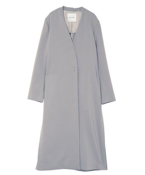 LAGUNAMOON(ラグナムーン)の「フレアヨークノーカラーコート(ノーカラーコート・レディース・ベージュ/ライトブルー/モカ・SMALL/MEDIUM)」の22枚目の写真